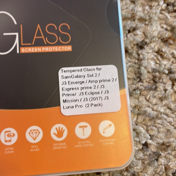 Tempered Glass Screen Protector - Picture 2 of 3